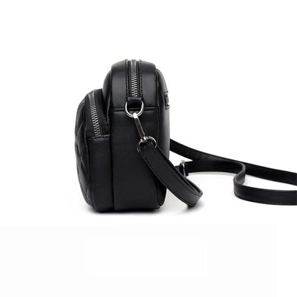 Leather Embroidered Women’s Shoulder Bag – High-Quality Fashion Handbag