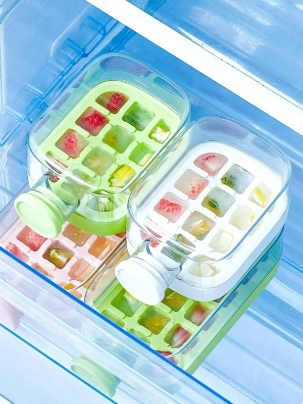My Crush Cup 2 in 1 Ice Cube Tray, Water Bottle Ice Cube Tray – 500ml
