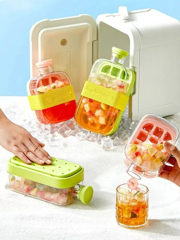 My Crush Cup 2 in 1 Ice Cube Tray, Water Bottle Ice Cube Tray – 500ml