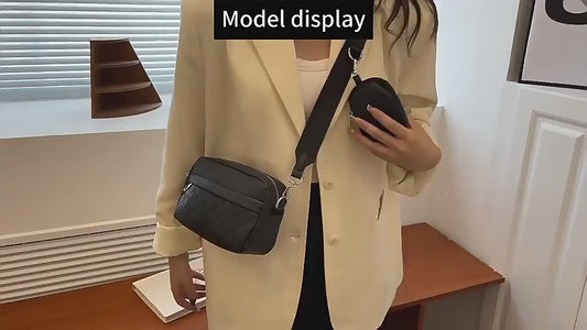 Trendy Convertible Crossbody Bag – Stylish Shoulder Handbag with Change Purse