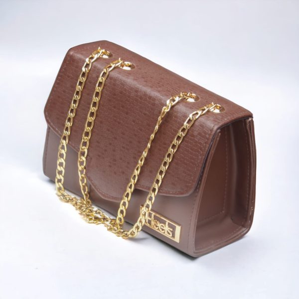 Stylish Hand Bag With Top Handle | Long Strap Safety Pocket Bag