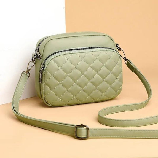 Leather Embroidered Women’s Shoulder Bag – High-Quality Fashion Handbag