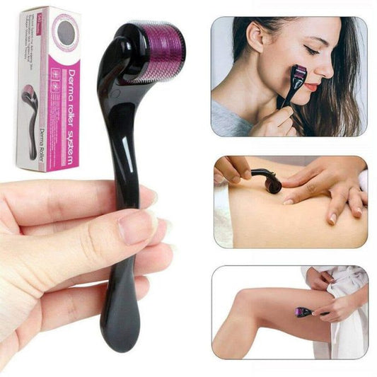 Combo Pack Marble Jade Roller With Stone Marble | Ice Roller Facial Massage | Derma Roller [pack Of 3]
