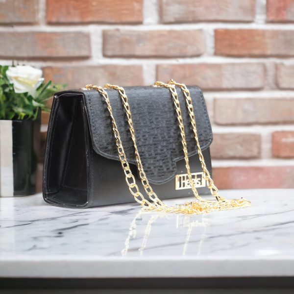 Stylish Hand Bag With Top Handle | Long Strap Safety Pocket Bag