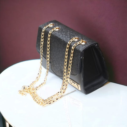 Stylish Hand Bag With Top Handle | Long Strap Safety Pocket Bag