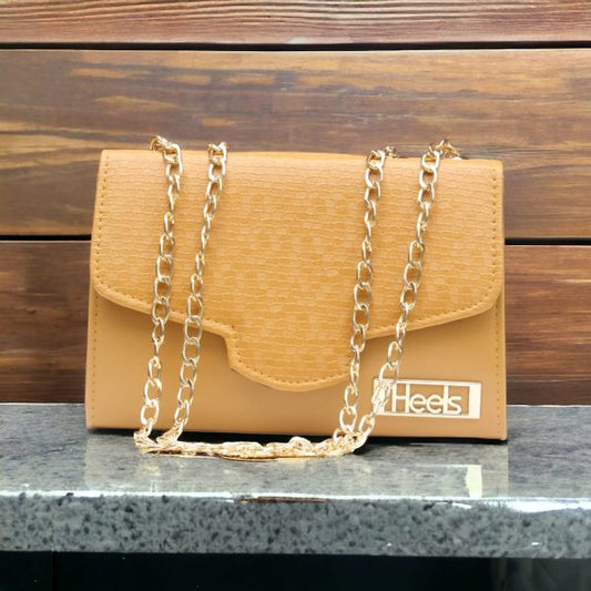 Stylish Hand Bag With Top Handle | Long Strap Safety Pocket Bag